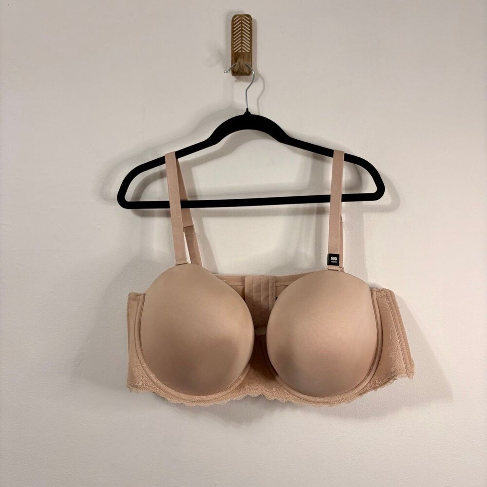 Torrid Beige Strapless Bra Size 50D NWT